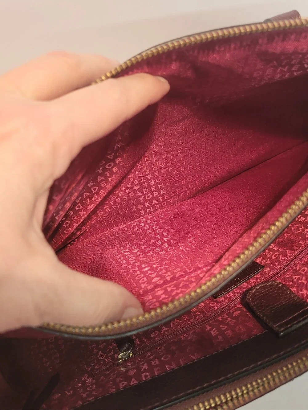 Kate Spade Mulbery Leighann Tote. No Shoulder Strap